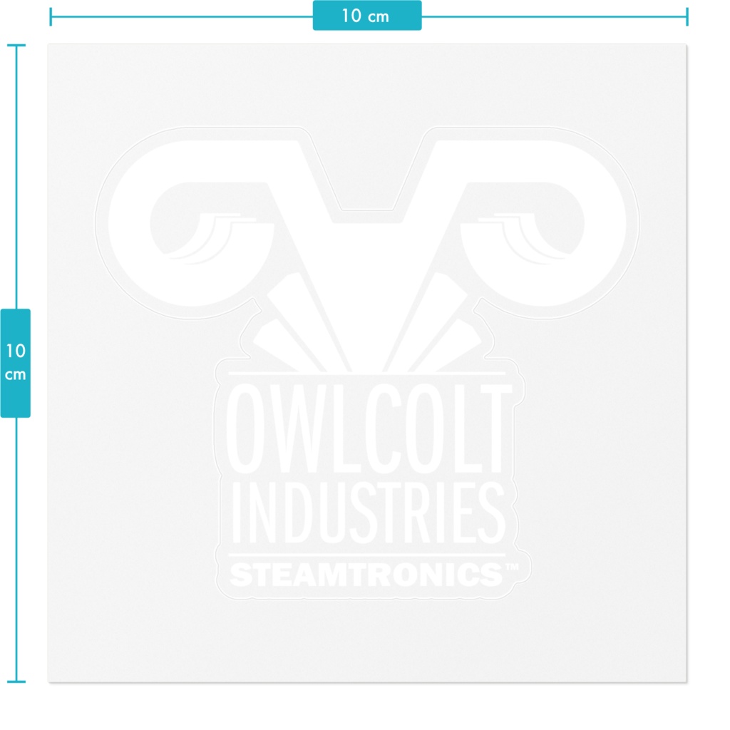 Owlcolt Industries Logo Sticker (Large )