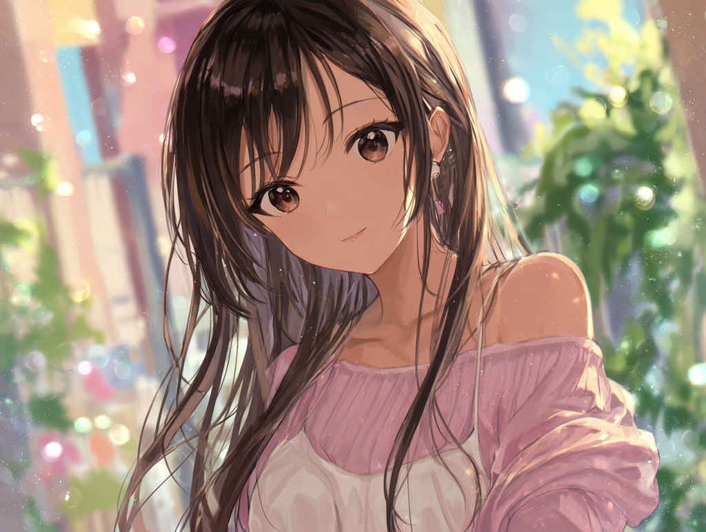 やわらか日常少女パック|AIアニメ化9枚セット(実写→アニメ)