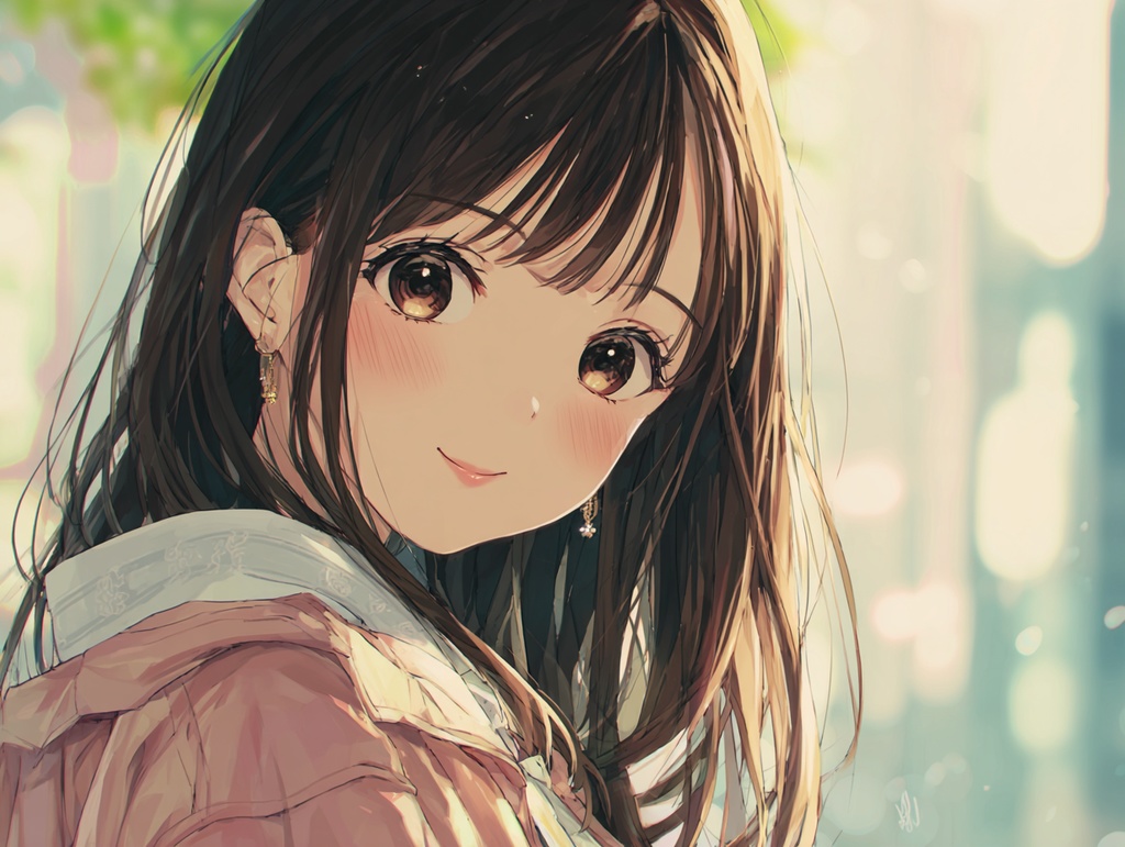 やわらか日常少女パック|AIアニメ化9枚セット(実写→アニメ)