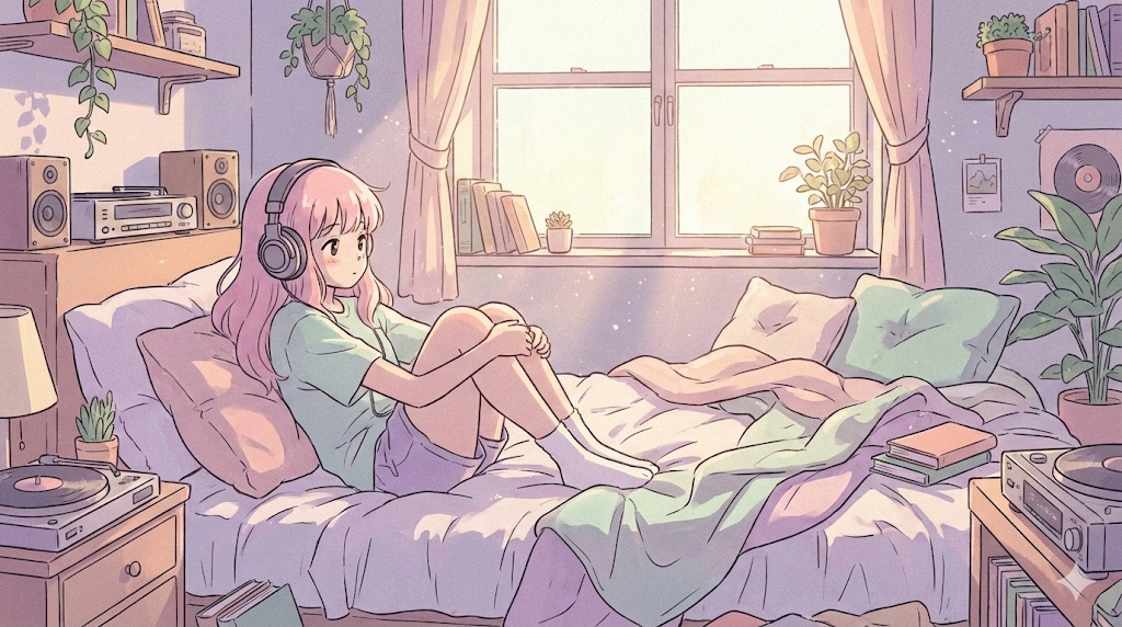 やわらか日常少女パック|AIアニメ化9枚セット(実写→アニメ)