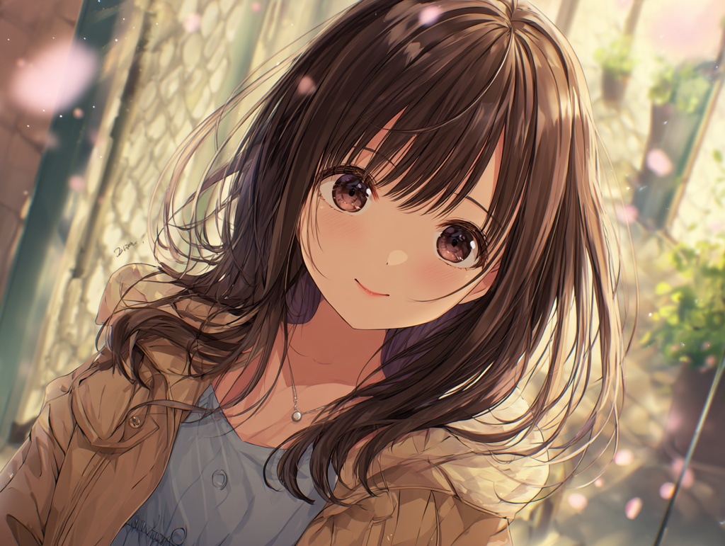 やわらか日常少女パック|AIアニメ化9枚セット(実写→アニメ)