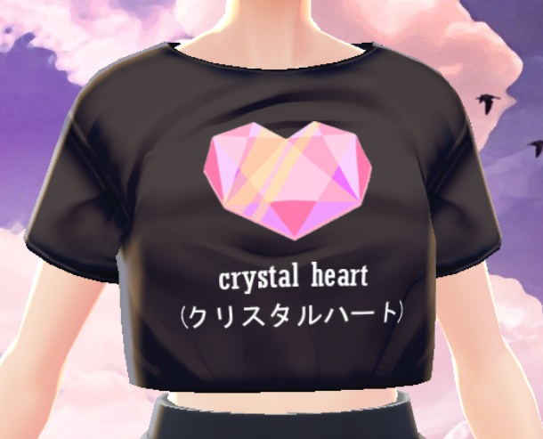 Crystal Heart [VROID MINI-SHIRT]