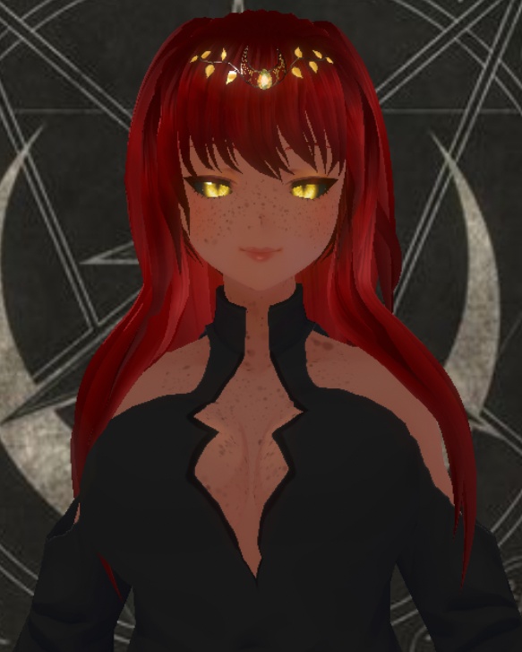 BOLD WITCH [VROID BETA HAIRSTYLE PRESET]