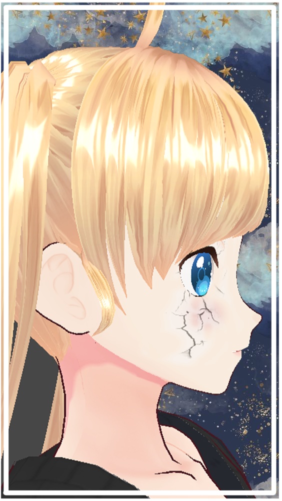 CRACKED 【VROID FACEPAINT】