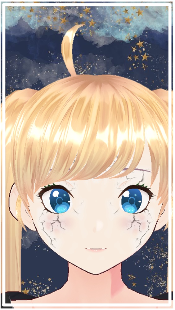 CRACKED 【VROID FACEPAINT】