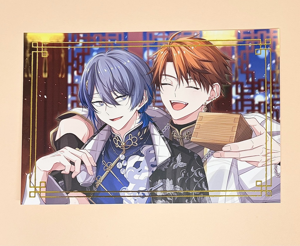 箔押しポストカード