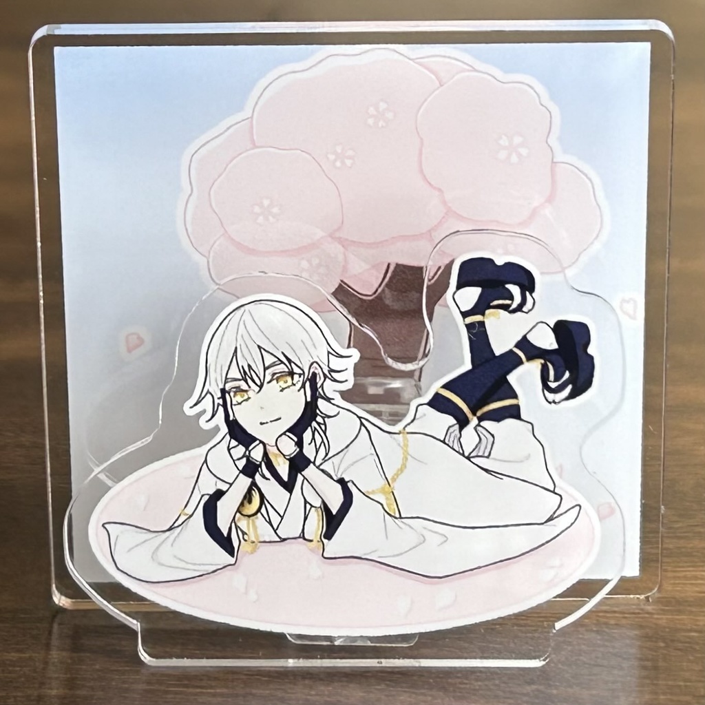 鶴丸アクリルメモスタンド