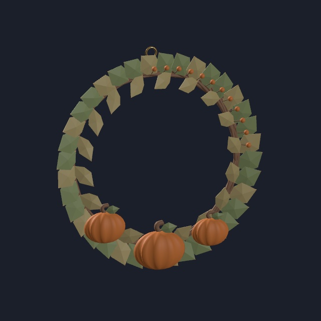 【VRChat・Unity向け】やさしいハロウィーンの飾りセット|全25種・各3配色
