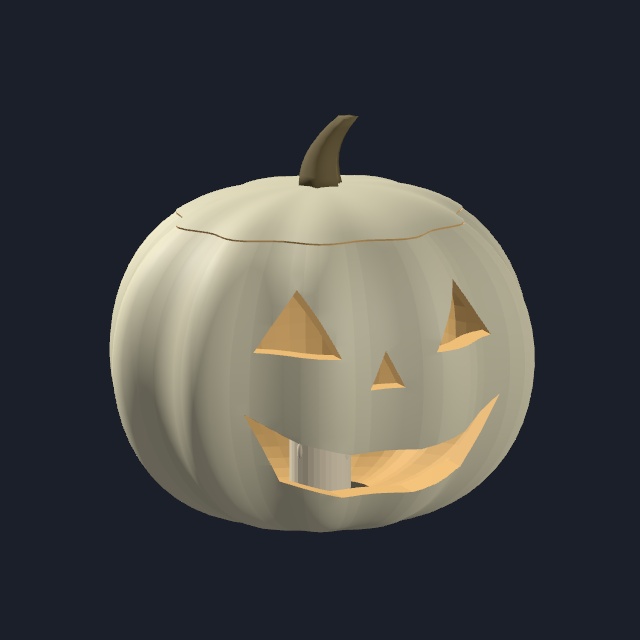 【VRChat・Unity向け】やさしいハロウィーンの飾りセット|全25種・各3配色