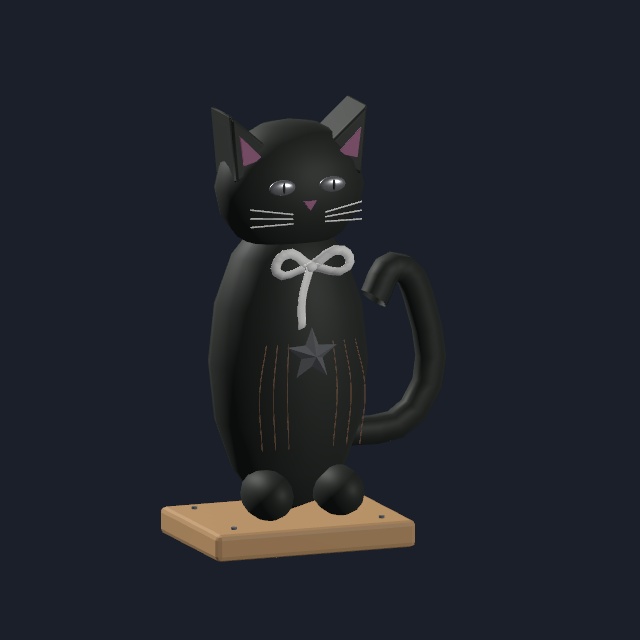 【VRChat・Unity向け】やさしいハロウィーン|床置き飾り5種・各3配色