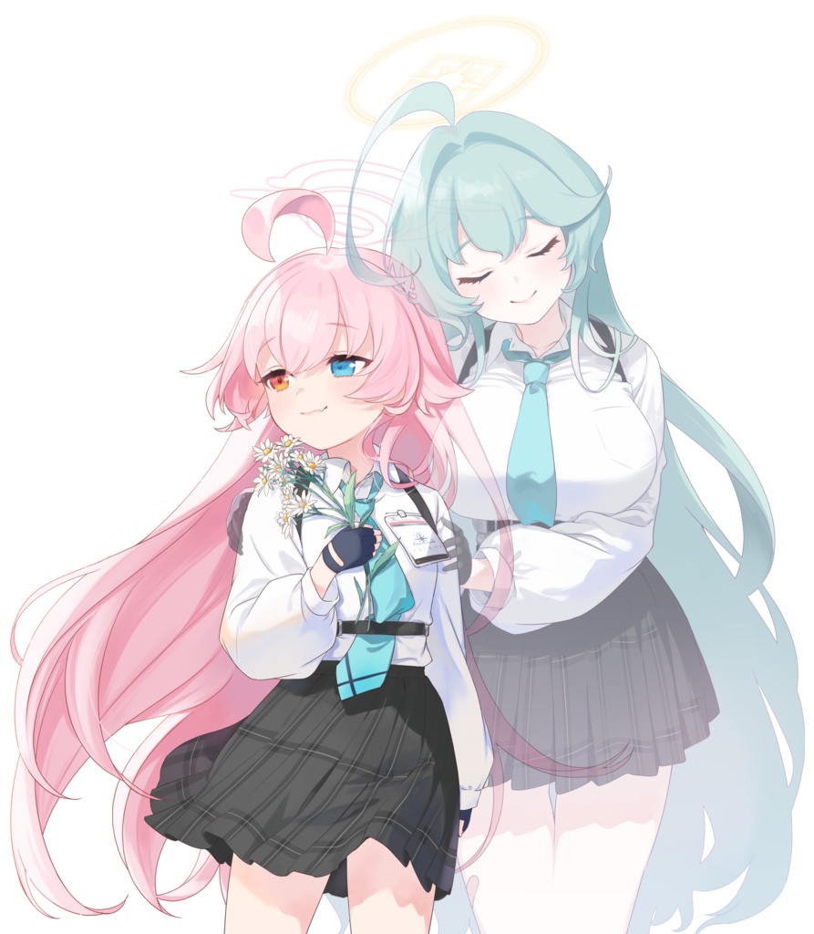 小鳥遊ホシノ＋梔子ユメ アクリルスタンド