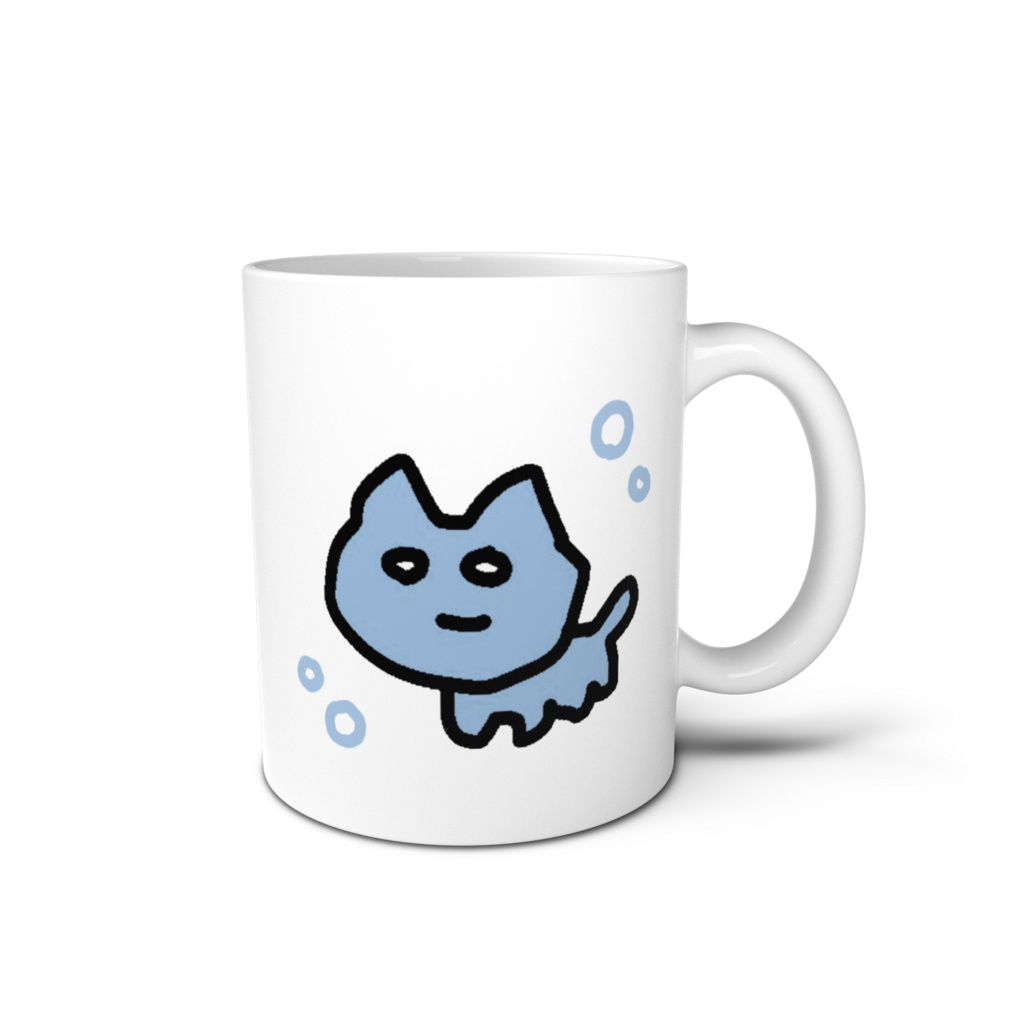 ねこクラゲマグカップ
