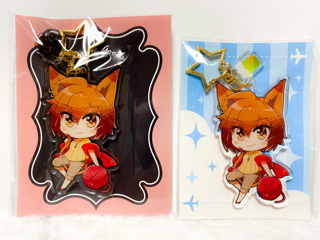 にーにとれんくんとにくきゅうver.猫アクキー