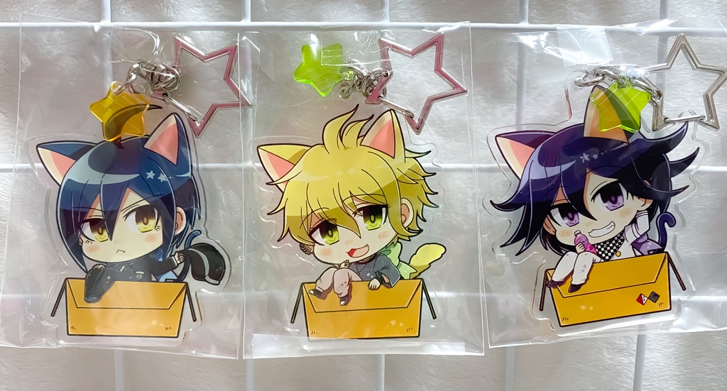 ダンロンV3 箱猫アクリルキーホルダー