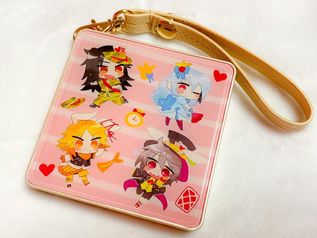 不思議の国のスクエアモバイルバッテリー