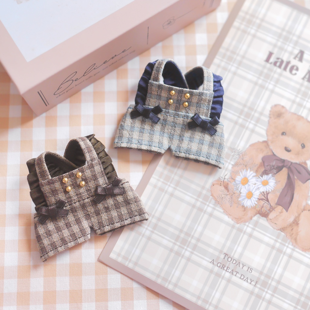 秋いろフリルサロペット