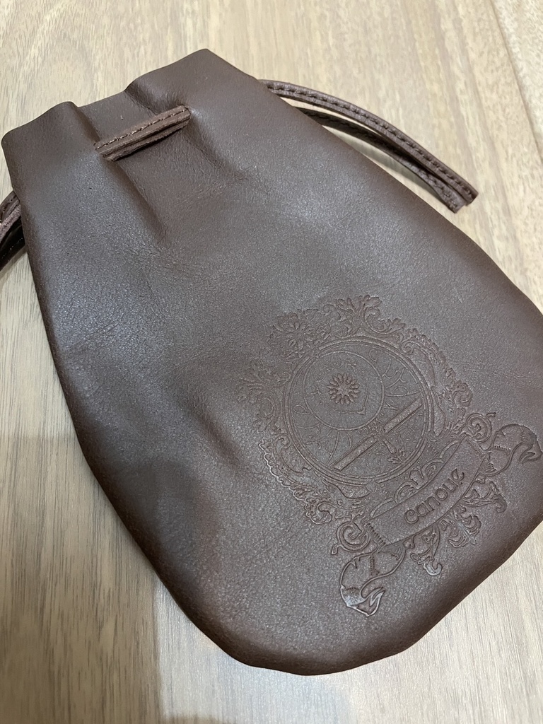 「canoueコイン+本革袋」セット