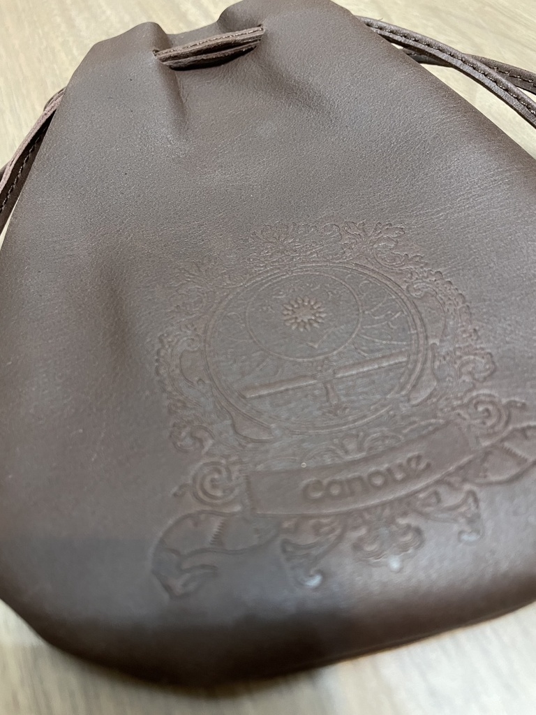 「canoueコイン+本革袋」セット