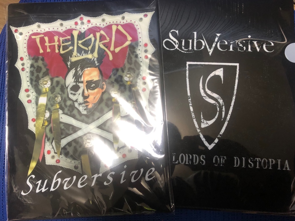 Metal Punk Band 'Subversive'クリアファイル