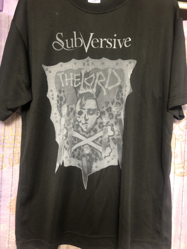 Subversive 「THE LORD」セミオーダー、シルクスクリーンドライメッシュTシャツ