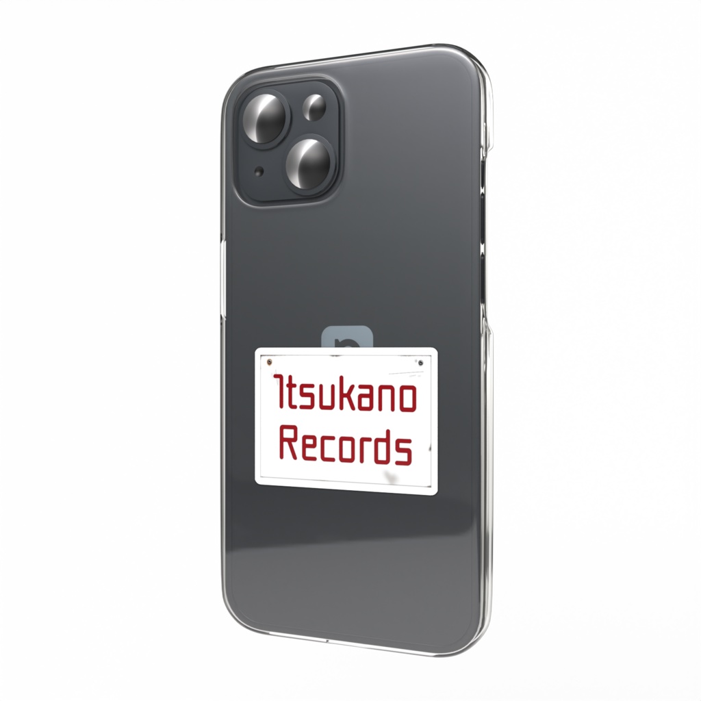 1tsukano Records 看板風スマホステッカー