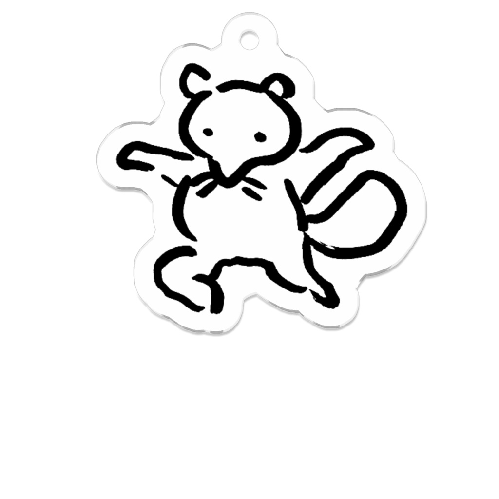 舞うタヌキーホルダー