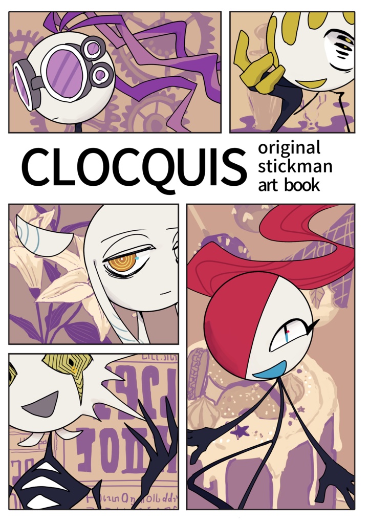 ミニ画集　CLOCQUIS