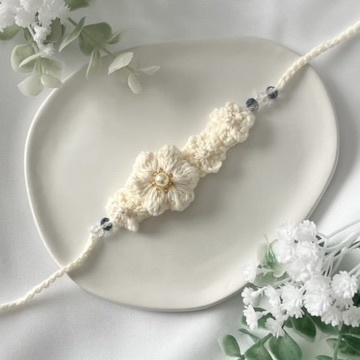 ヘッドドレス　11〜15cm ぬいぐるみ用　お花モチーフ