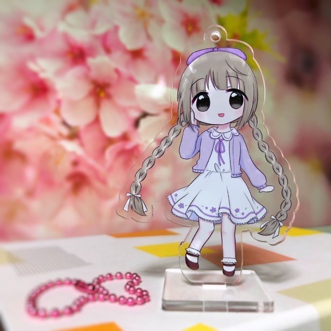 アクスタキーホルダー 春spring