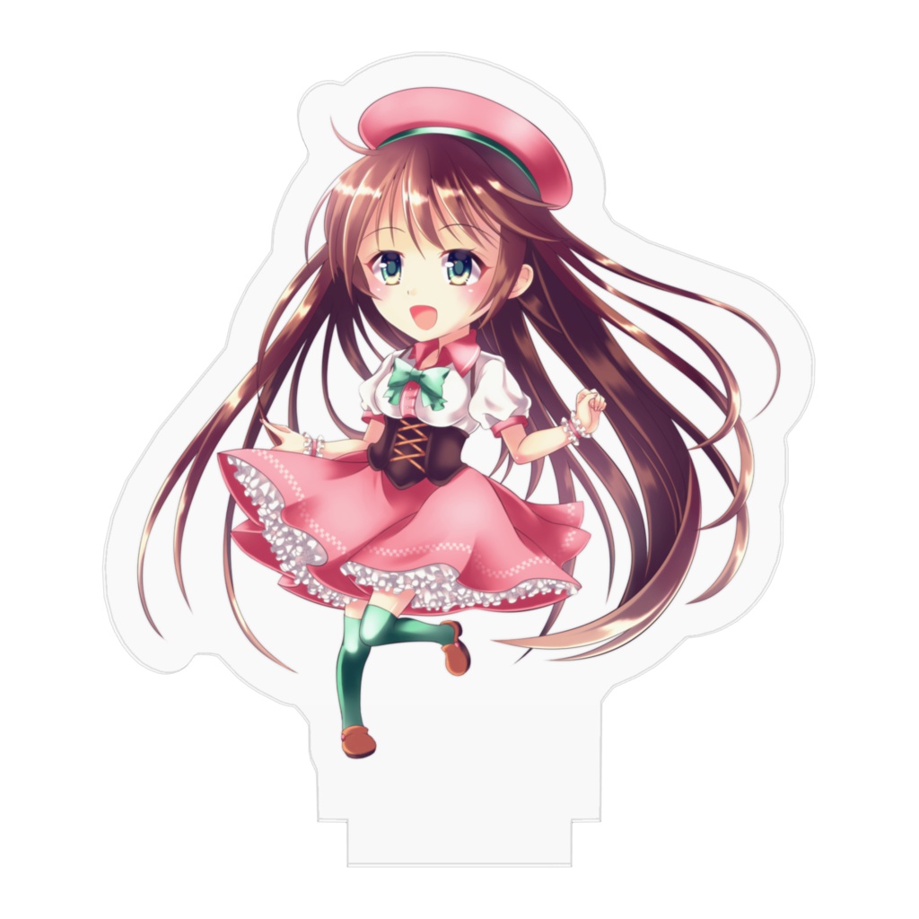 スイーツカラーガール☆アクリルフィギュア