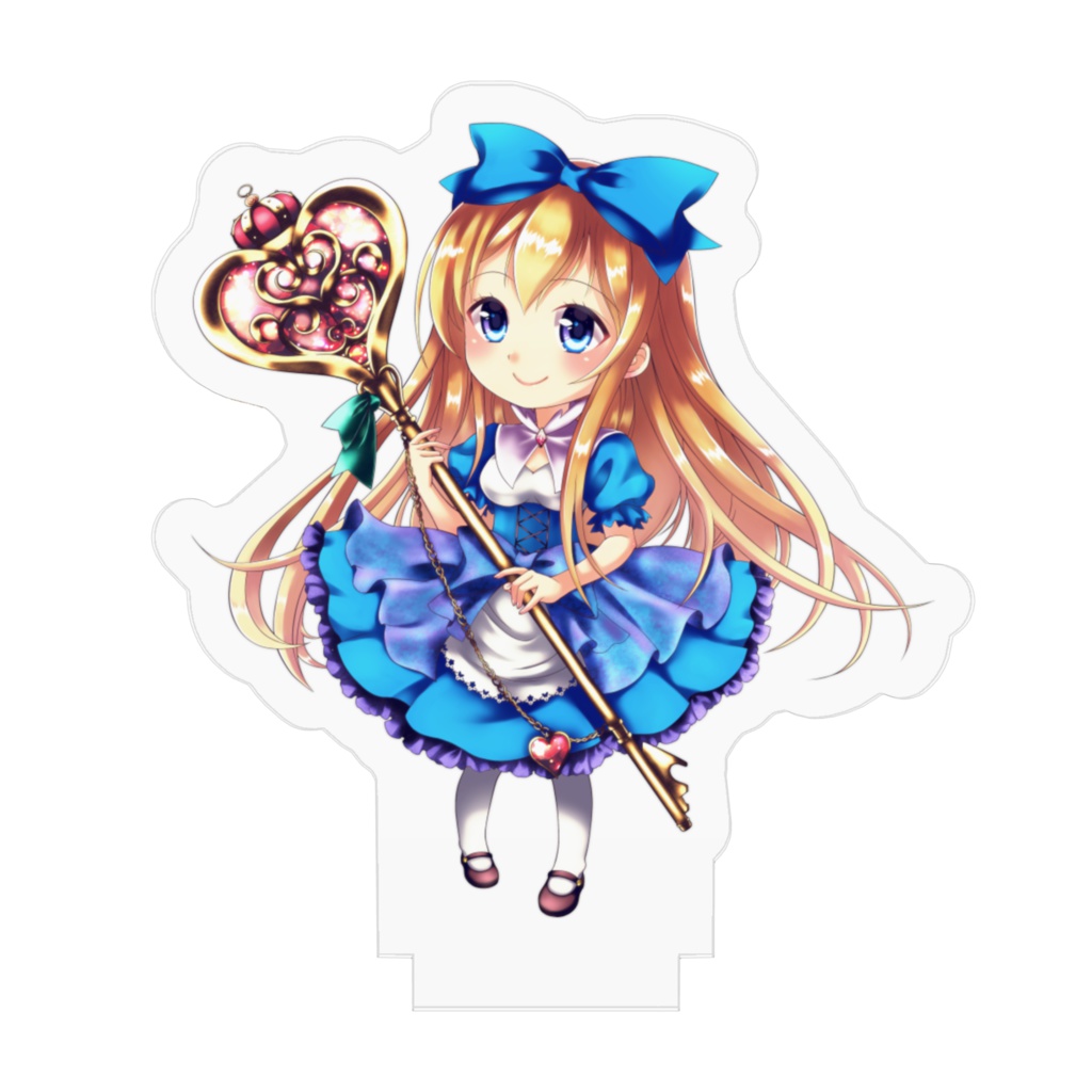 アリスとハートの鍵アクリルフィギュア