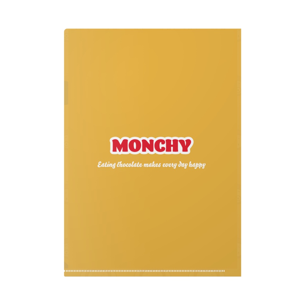 MONCHY クリアファイル 柄1