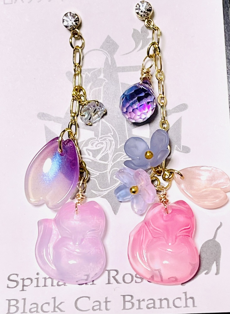 原神【八重神子】イメージピアス