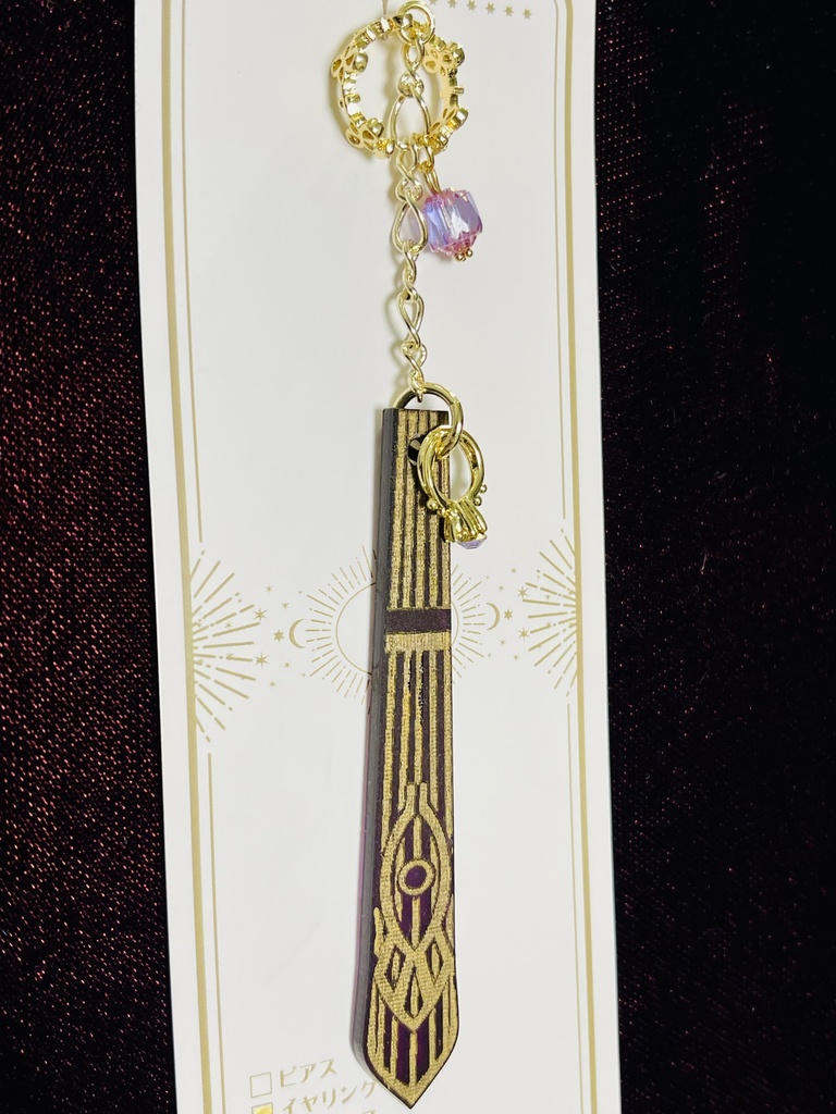 原神【セノ】イメージアクリルイヤーカフ（シンプルVer）