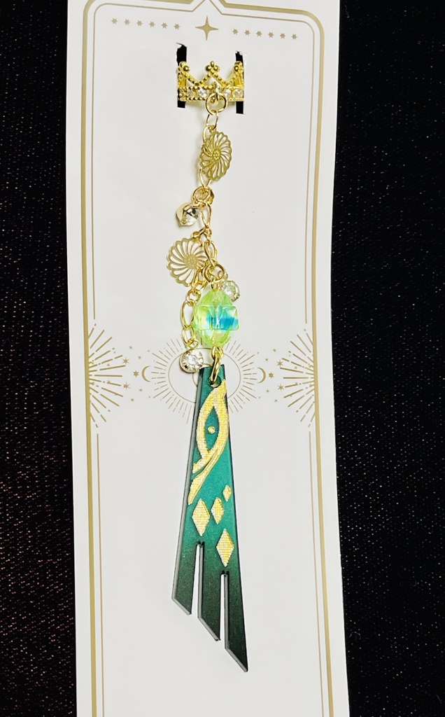 原神【アルハイゼン】イメージアクリルイヤーカフ（クラウンVer）