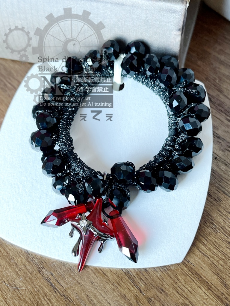 原神/アルレッキーノ（召使）イメージヘアゴム