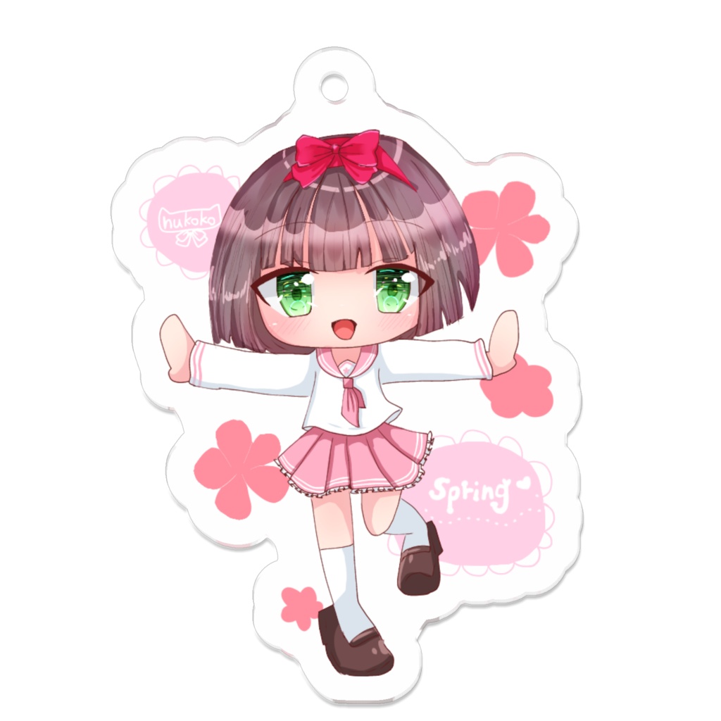 アクリルキーホルダー(春)