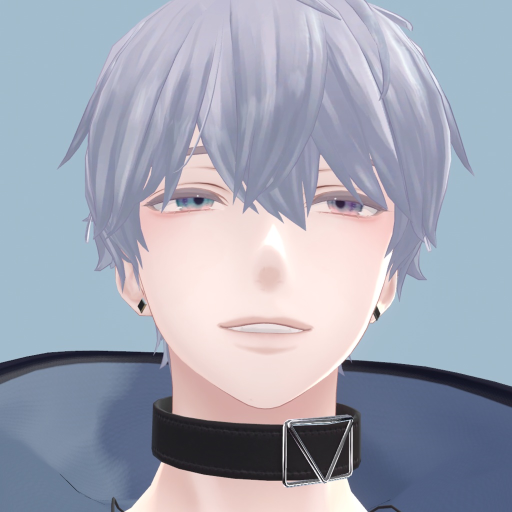 シンプルピアス 3種【VRChat想定】