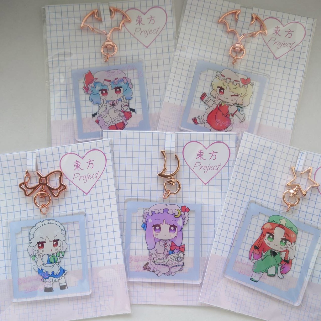 アクリルキーホルダー