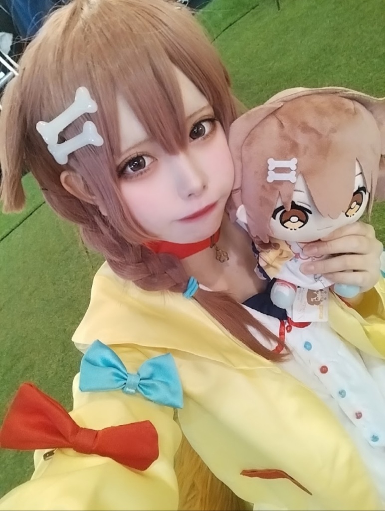チェキ 戌神ころね コスプレ