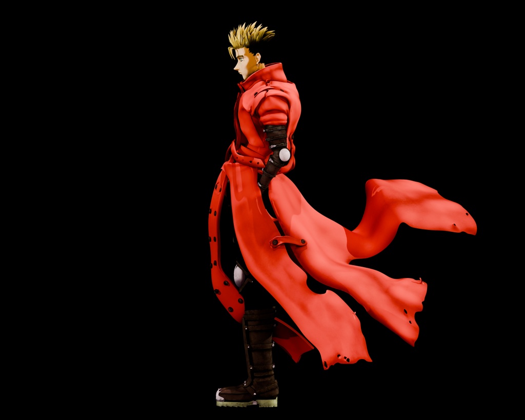 Vash The Stampede - 3D VRChat Avatar