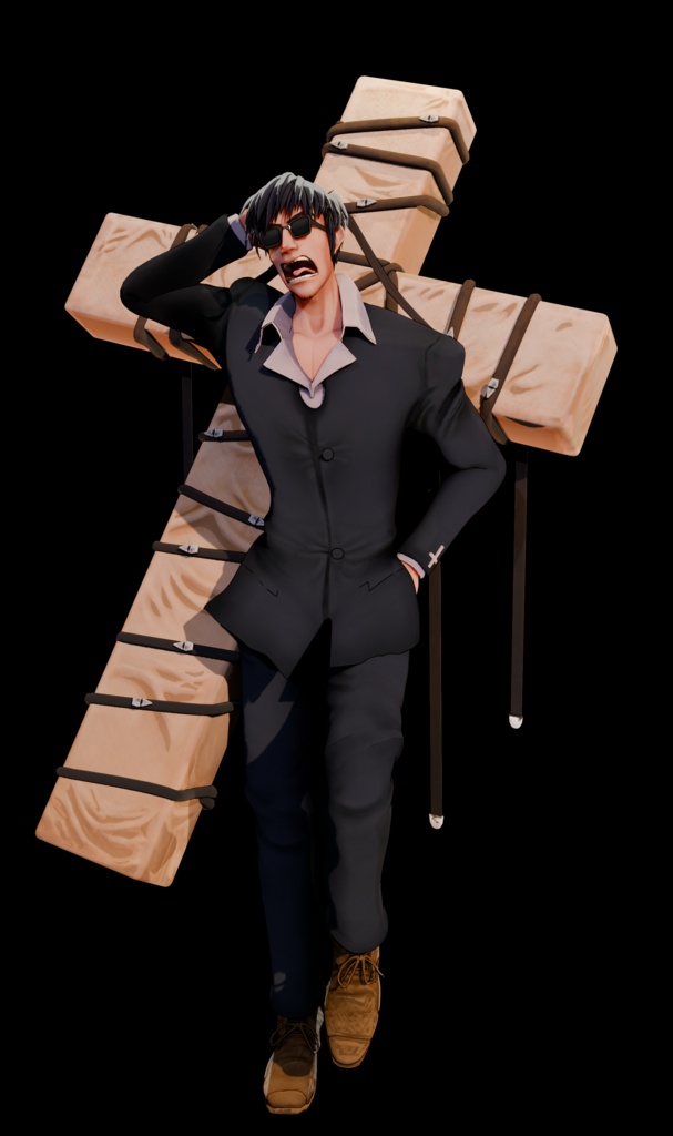 Nicholas D. Wolfwood - 3D VRChat Avatar