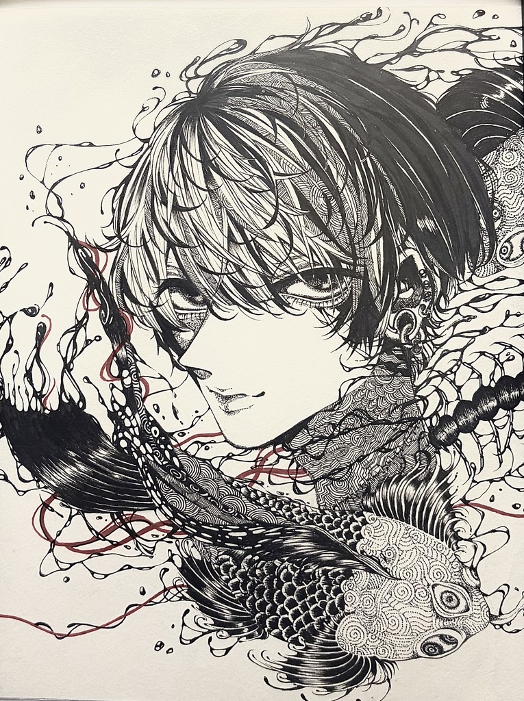 ペン画 原画販売 イラスト販売