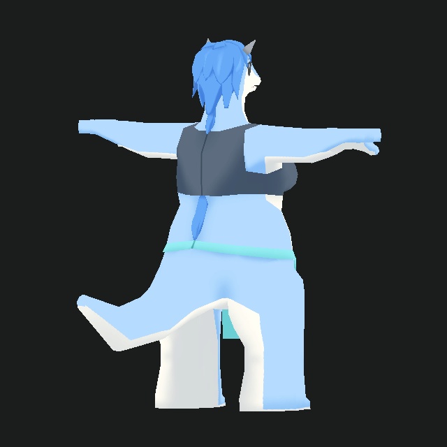 3Dモデル 怪獣 女性