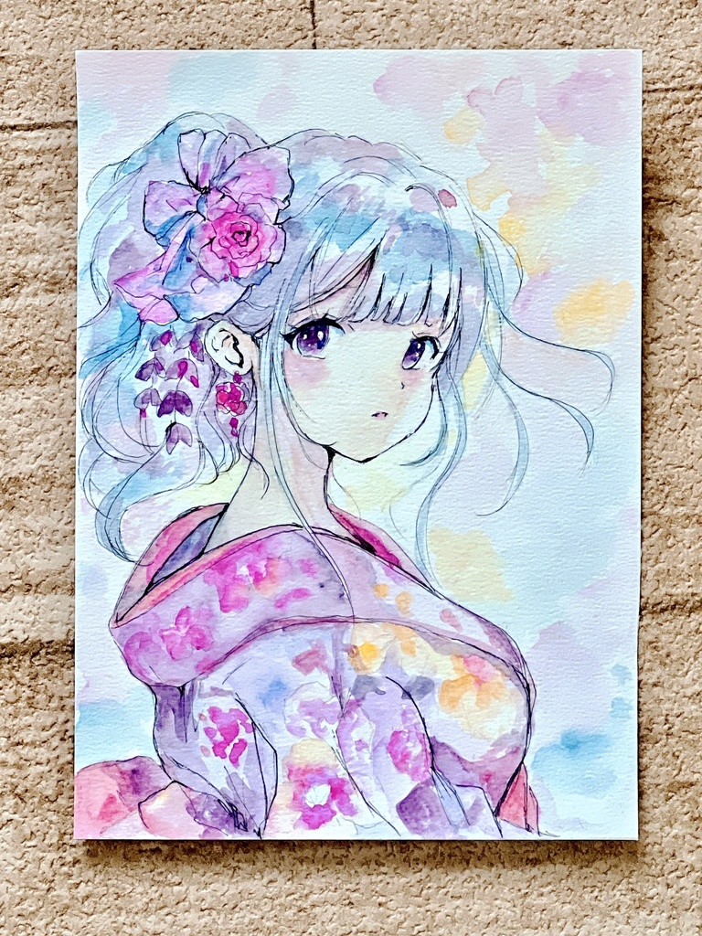 【2L版額装原画】ゆめのひとひら