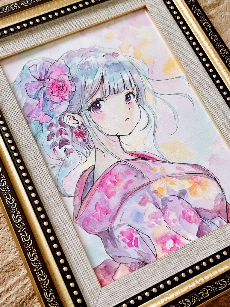 【2L版額装原画】ゆめのひとひら