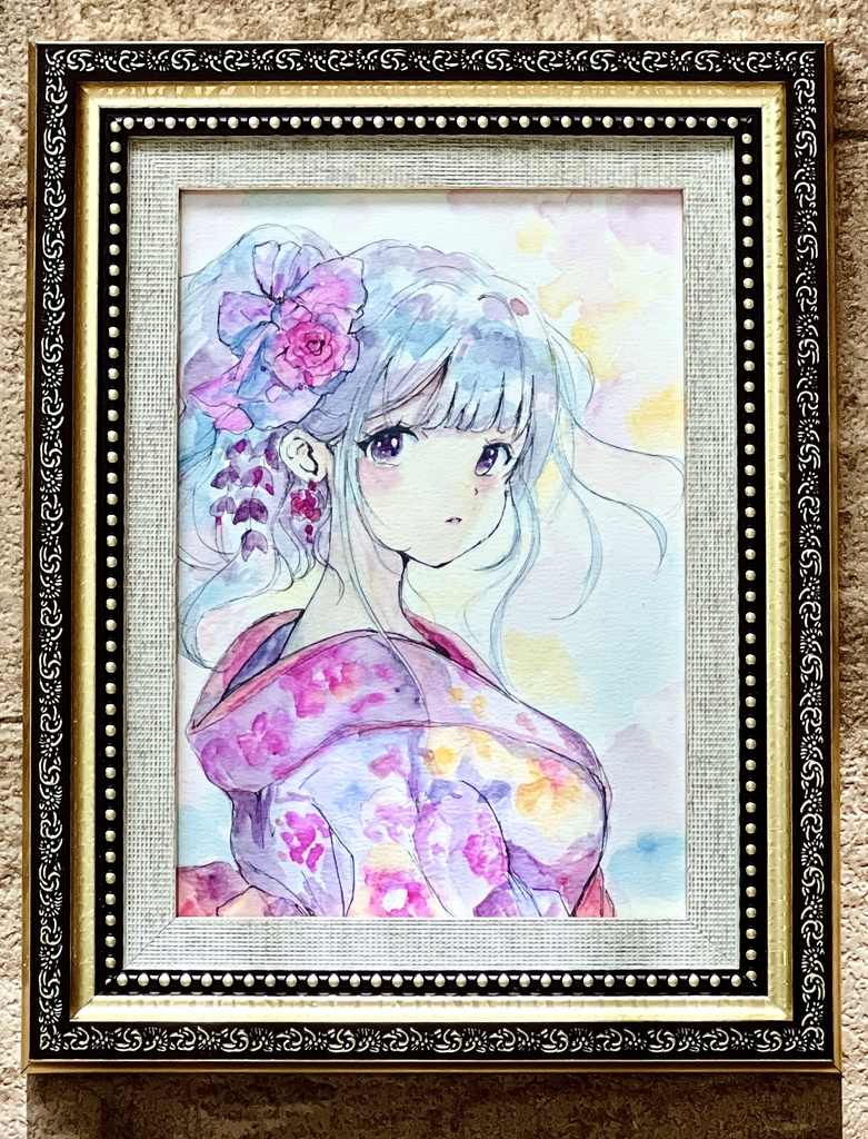 【2L版額装原画】ゆめのひとひら