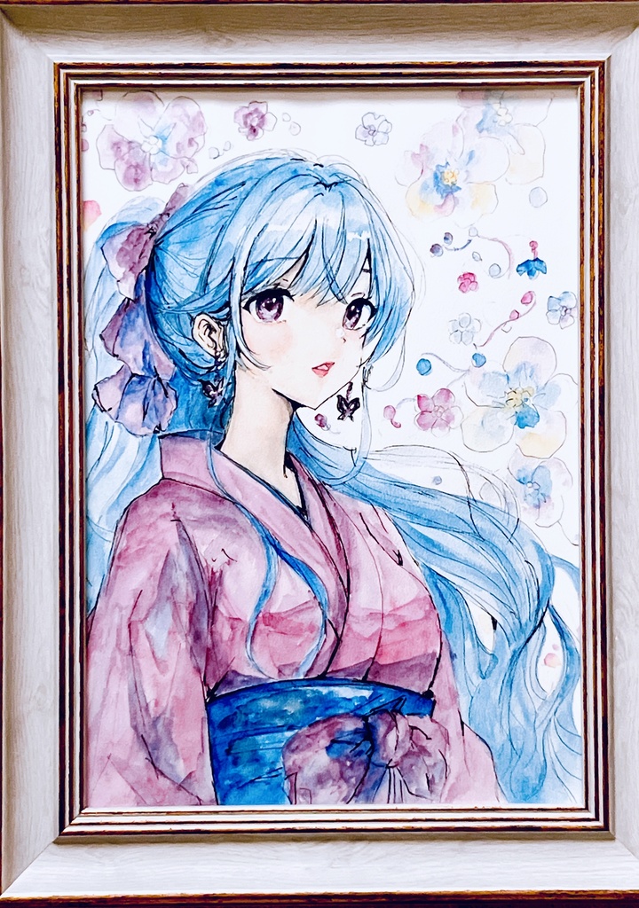 【A4額装原画】そらのこえ