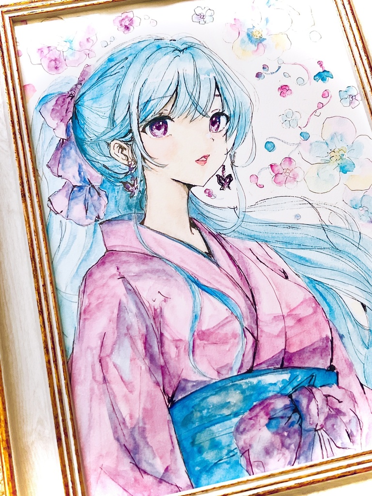 【A4額装原画】そらのこえ