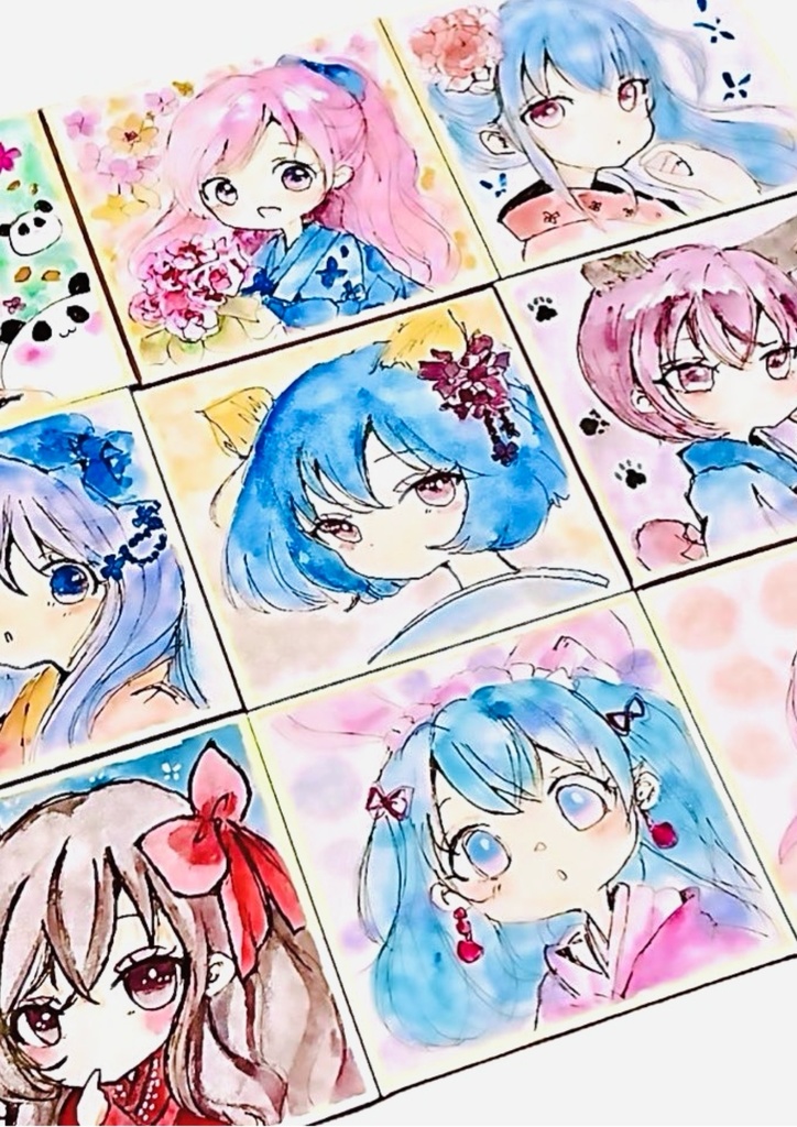 【A4額装原画】そらのこえ